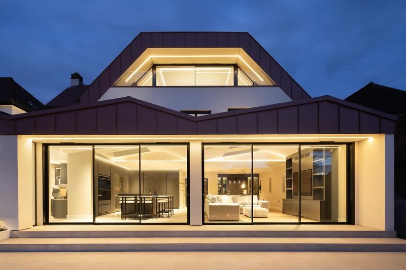 Rendered house front by CT2 Plastering and Rendering